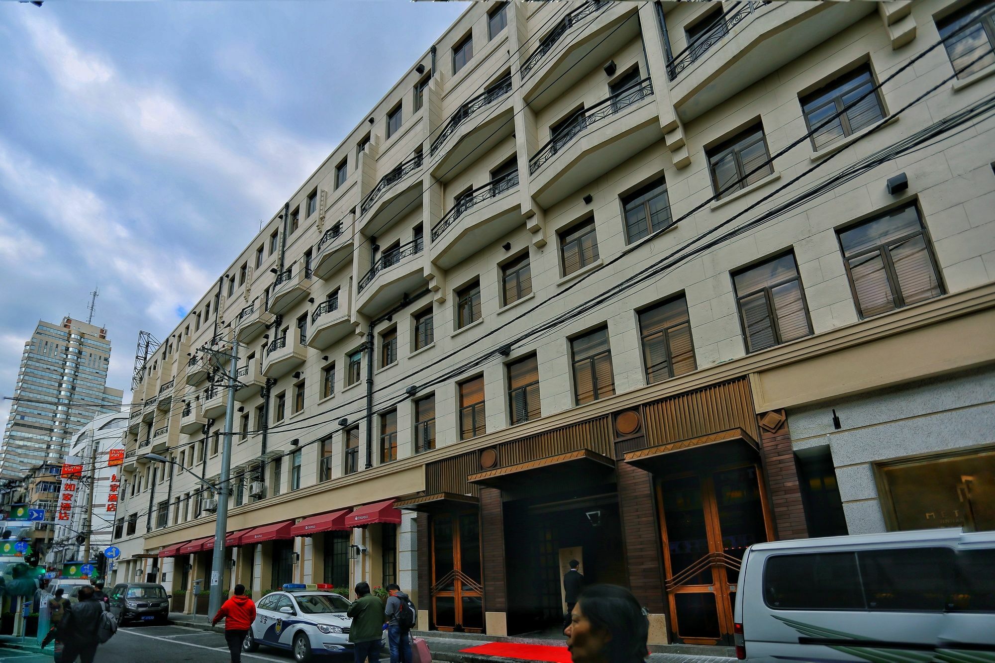 Jinjiang Metropolo Classiq Shanghai Nanjing Road Exterior photo